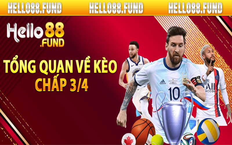 Tổng quan về kèo chấp 3/4